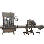 Table top peristaltic pump vial machine pluging and sealing machine